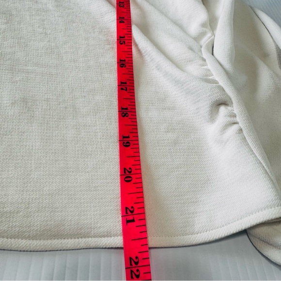 Sézane Abelia Cream Wrap Blouse Size 36 - Picture 13 of 13